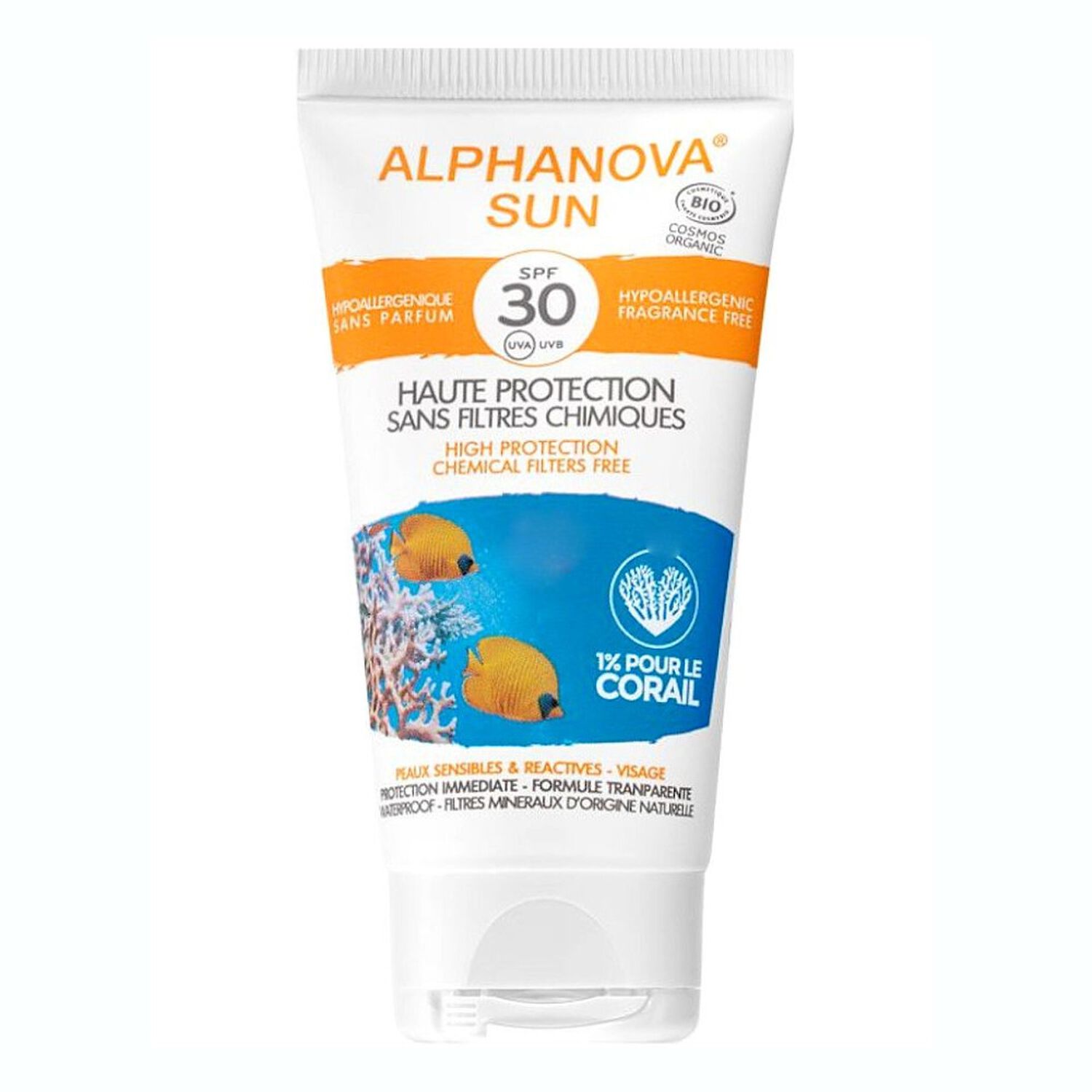 Alphanova Sun SPF30 Crème Solaire Visage 50 g