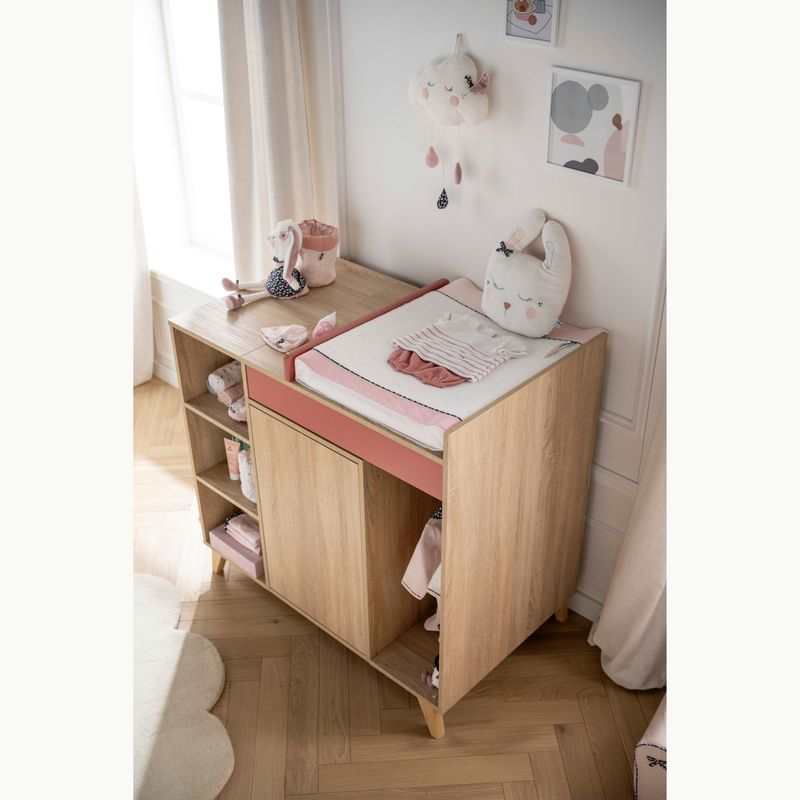 Commode à langer évolutive en bureau Nova