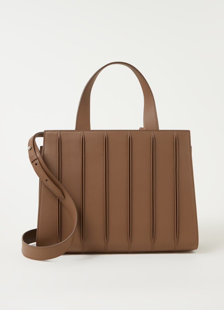 Borsa MaxMara in pelle di vitello bianca