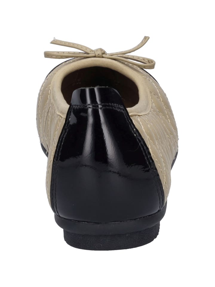 Josef Seibel Ballerina Pippa 76 in schwarz-beige günstig kaufen