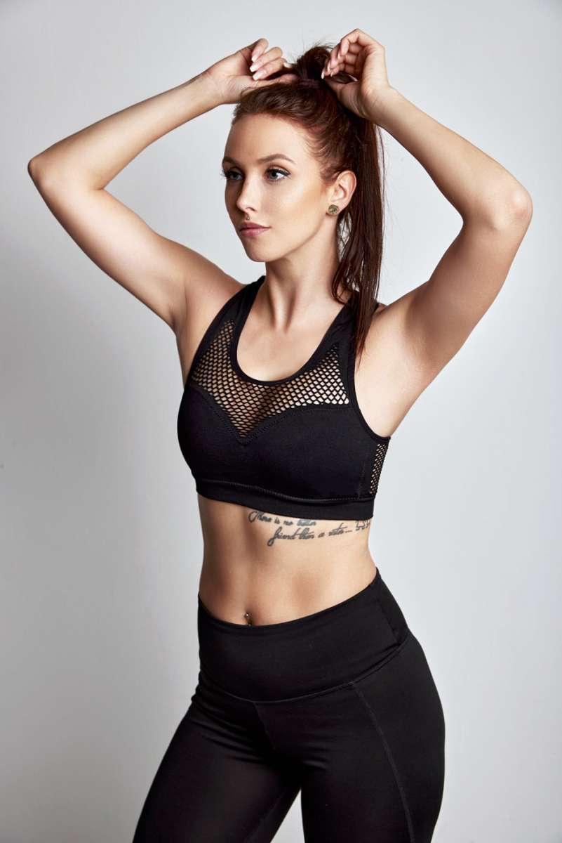 JELEX Sportstyle Damen Sport BH schwarz