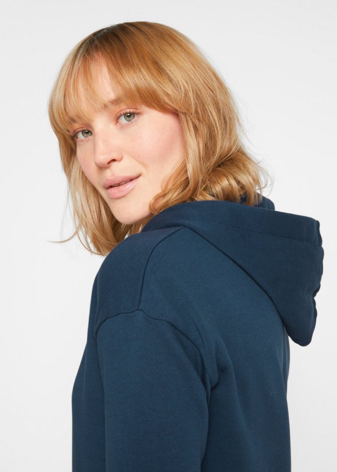Sweatkleid mit Kapuze