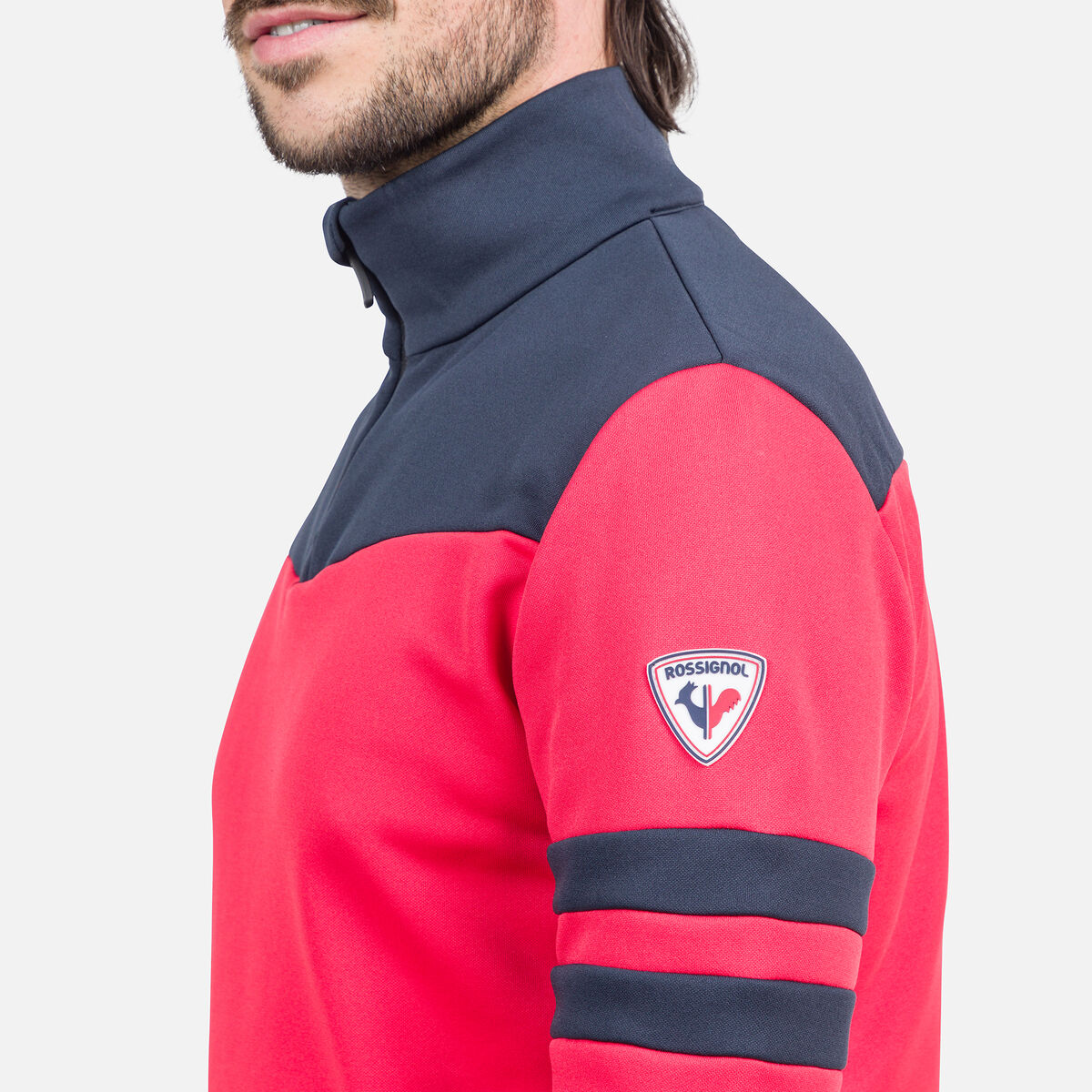 Resort Herren-Baselayer mit halbem Reißverschluss