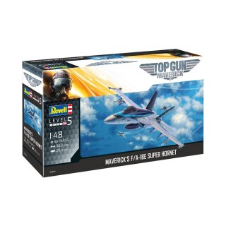 Top Gun: Maverick Modellbausatz 1/48 Maverick´s F/A-18E Super Hornet 38 cm