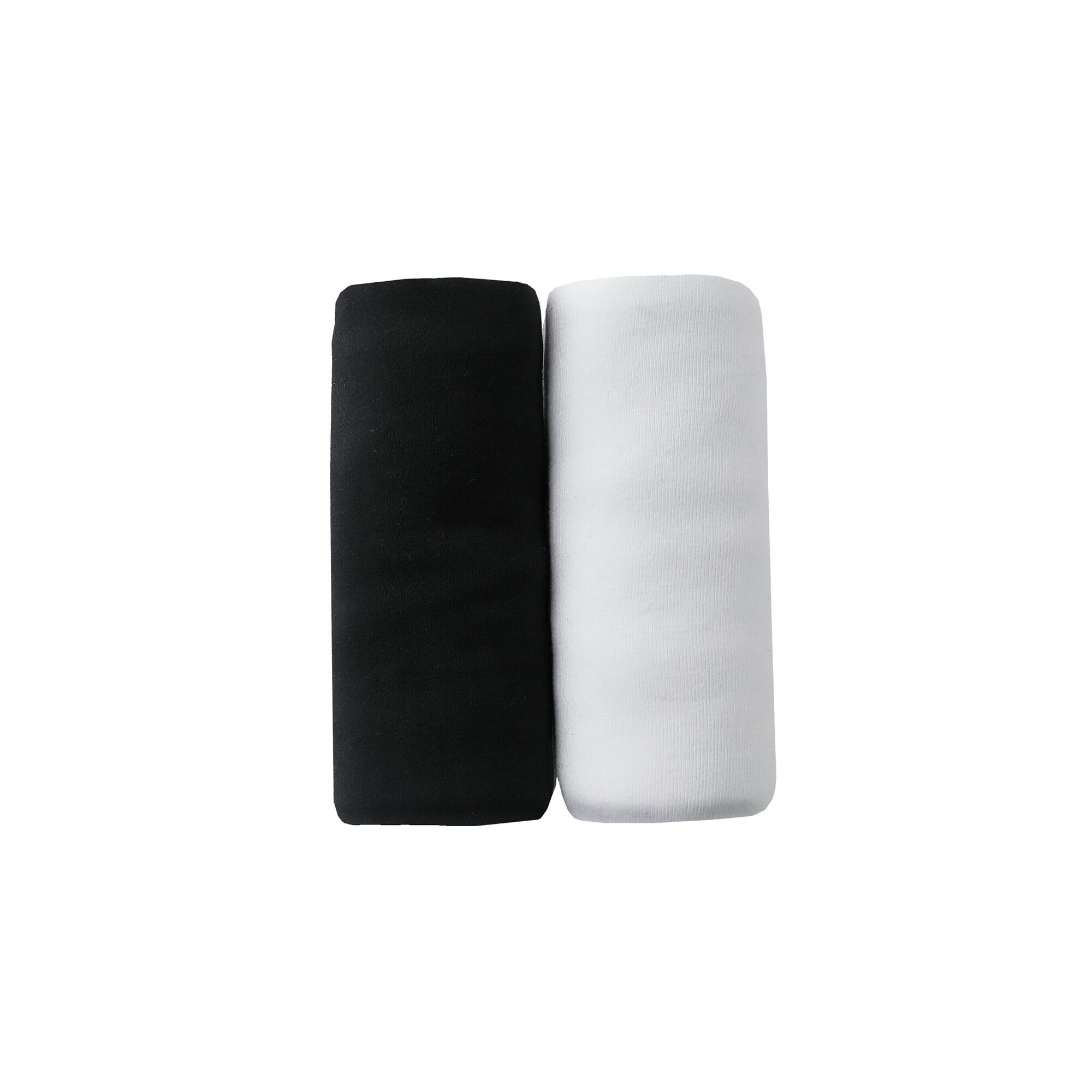 Culotte forme maxi coton stretch et dentelle – Lot de 2