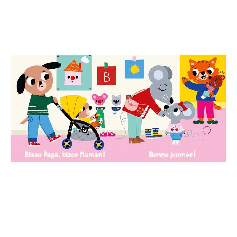 Livre Ma journée à la crèche - Gallimard Jeunesse