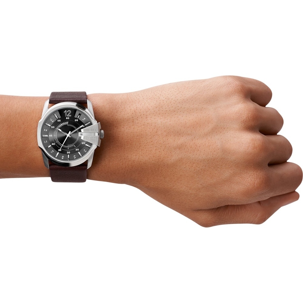 Diesel Montre pour hommes Acier inoxydable Montre