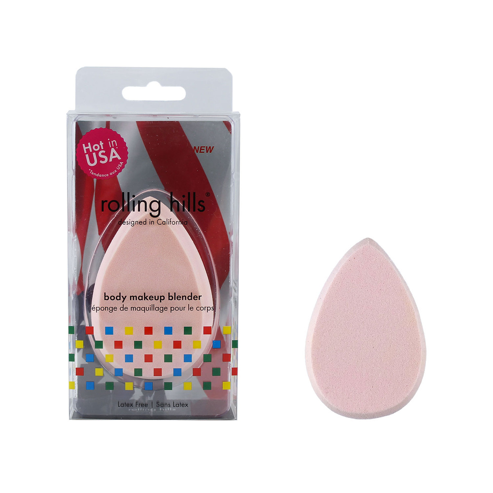 rolling hills Body Makeup Blender Skin Color Eponge corps