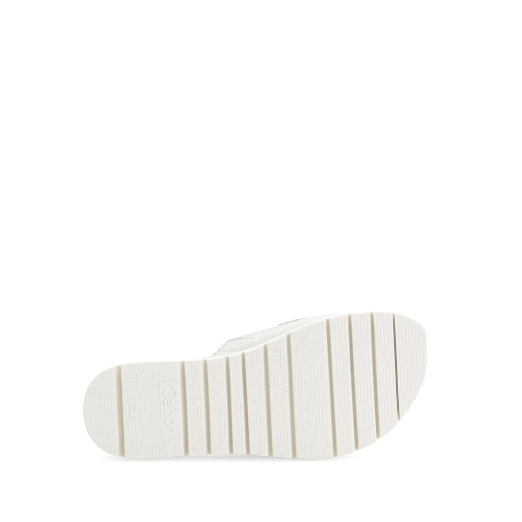 Gabor fashion Pantolette weiß