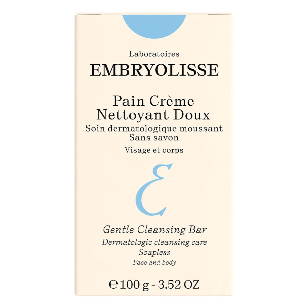 embryolisse Pain Crème Nettoyant Doux Soin dermatologique moussant sans savon