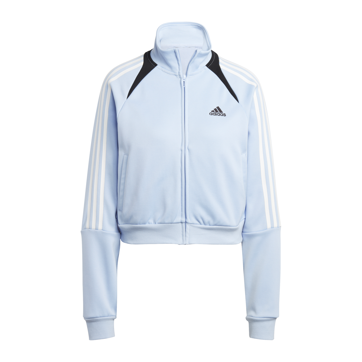 adidas Tiro Trainingsjacke Damen Hellblau Weiss