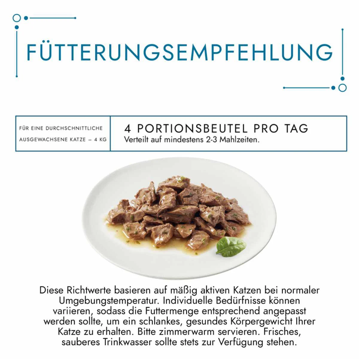GOURMET Perle Erlesene Streifen in Sauce mit Forelle und Spinat