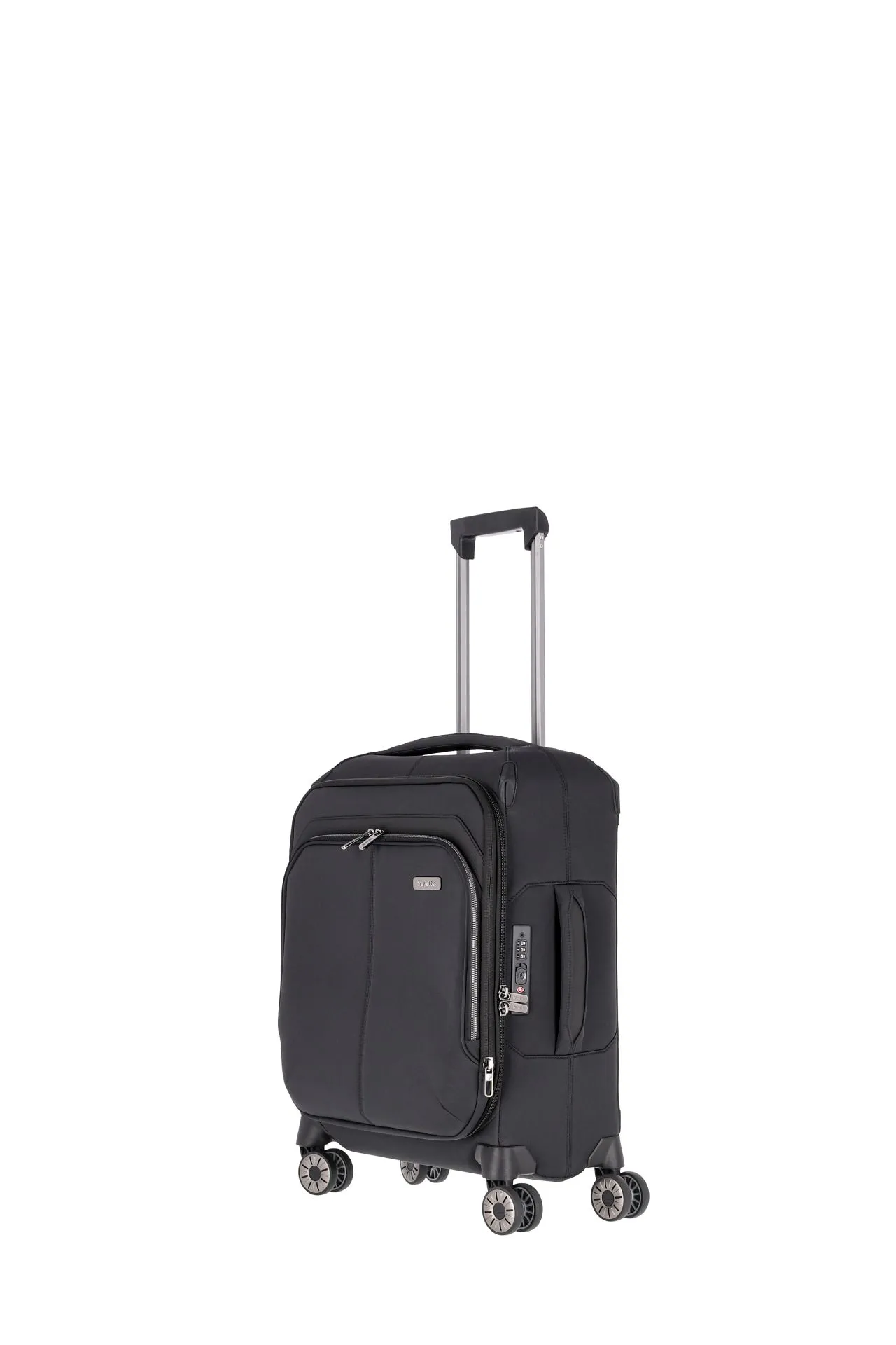Travelite PRIIMA Kabinengepäck S mit 4 Rollen - Schwarz