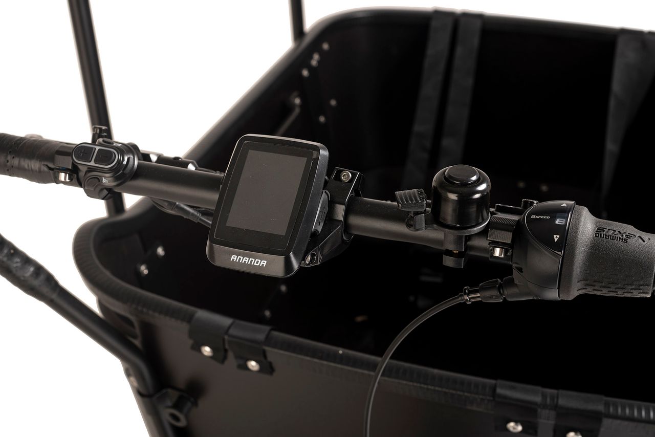 VOGUE Cargo E-Bike Avenger schwarz 250W 36V/15 Ah Li-Ion-Akku 8 Gänge