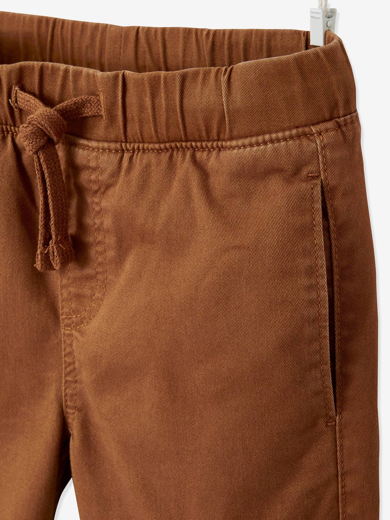 Pantalon battle garçon facile à enfiler navy