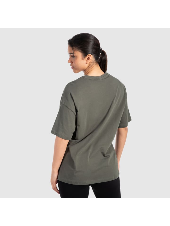 SMILODOX Unisex T-Shirt Macey in Khaki günstig kaufen