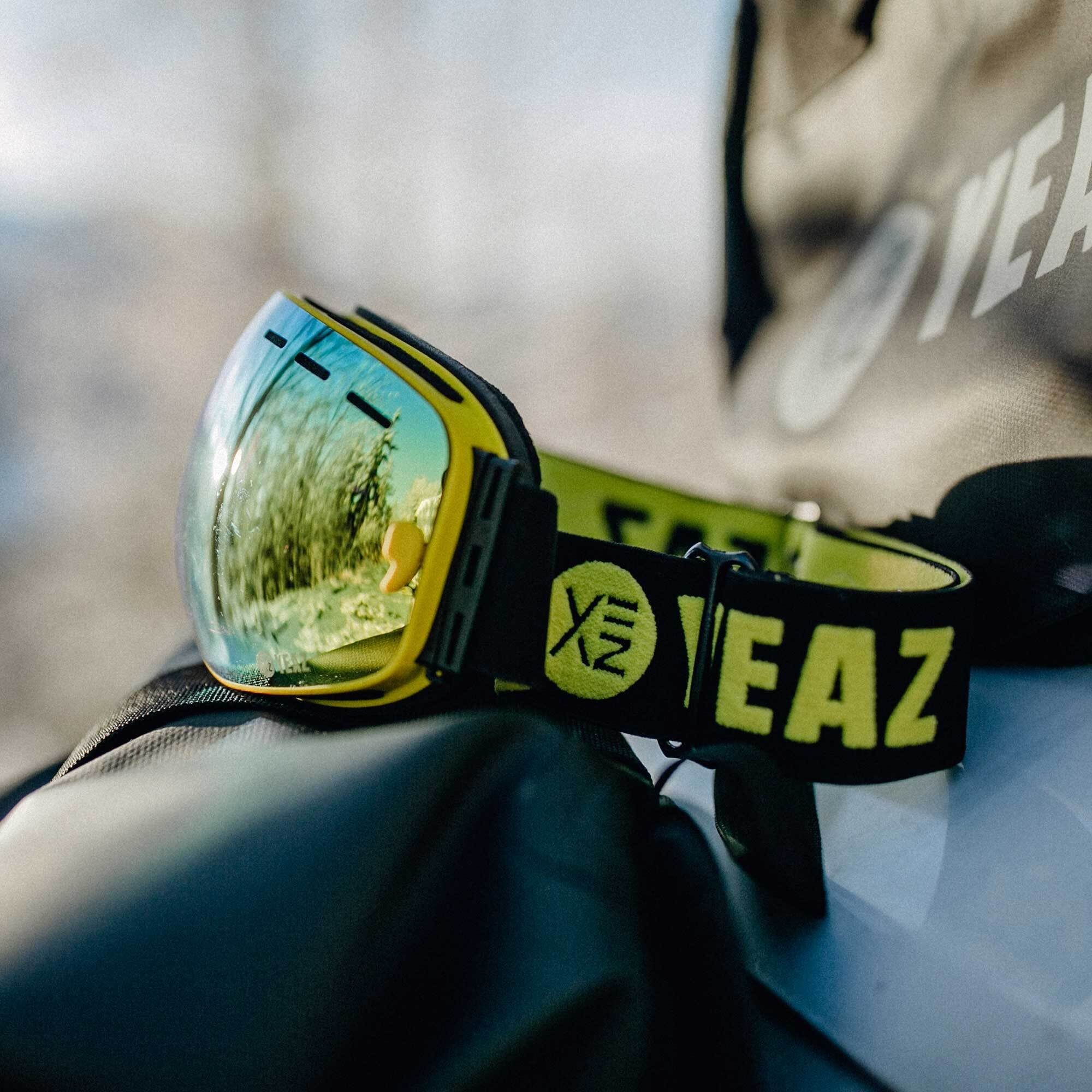 YEAZ Skibrille XTRM-SUMMIT, Premium-Ski- und Snowboardbrille für Erwachsene und Jugendliche