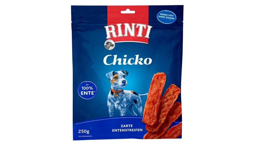 RINTI Hundesnack Chicko Ente Vorratspack 250 g