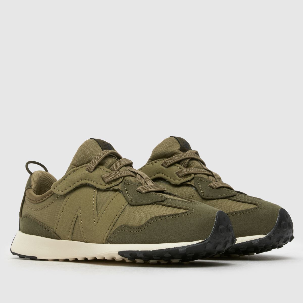 New Balance khaki 327 småbarnsskor