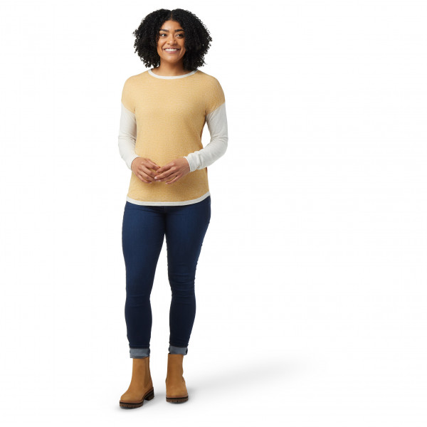Smartwool - Women's Shadow Pine Colorblock Sweater - Pullover