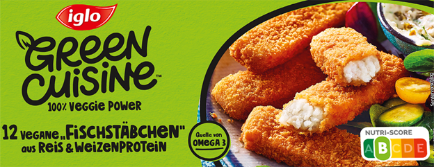 Iglo Green Cuisine Fischstäbchen vegetarisch 12 Stück
