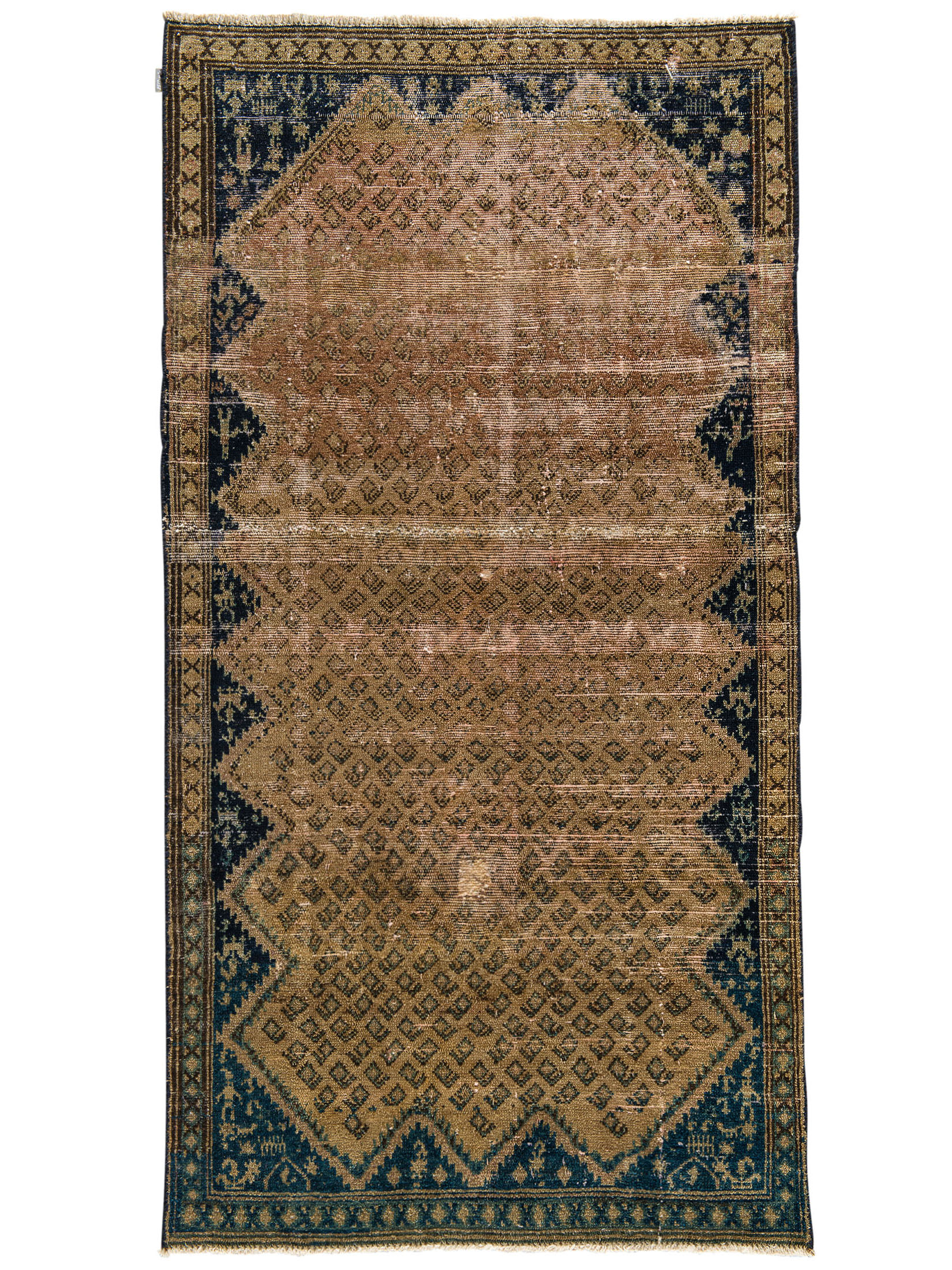 Hamadan Vintage ca. 115 x 215 cm, Unikat / Einzelstück