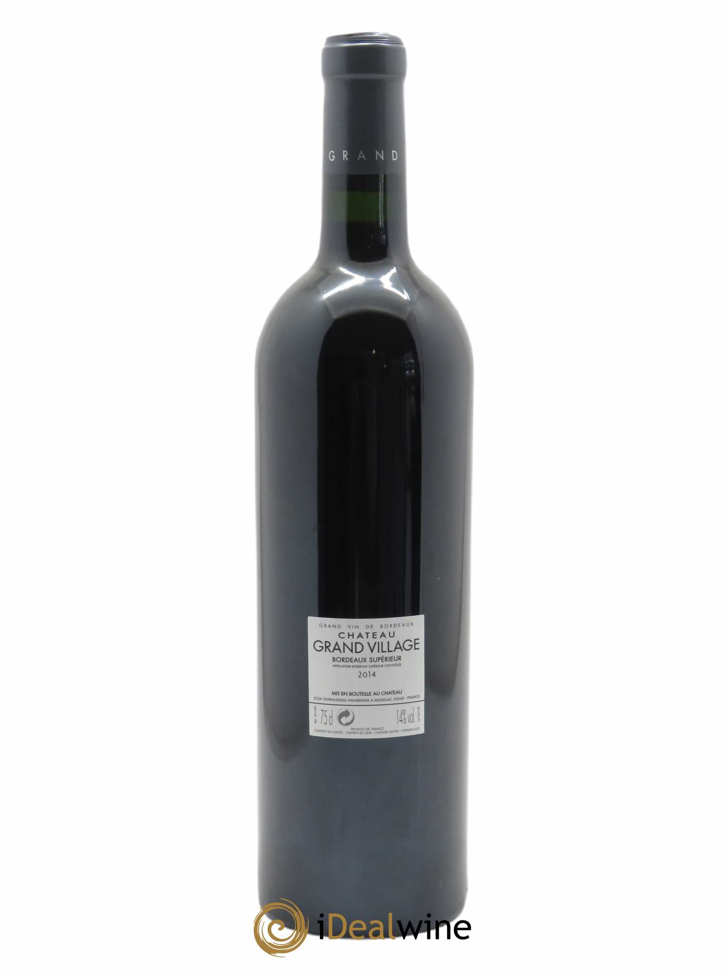 Château Grand Village  2014 - Lot de 1 Bouteille