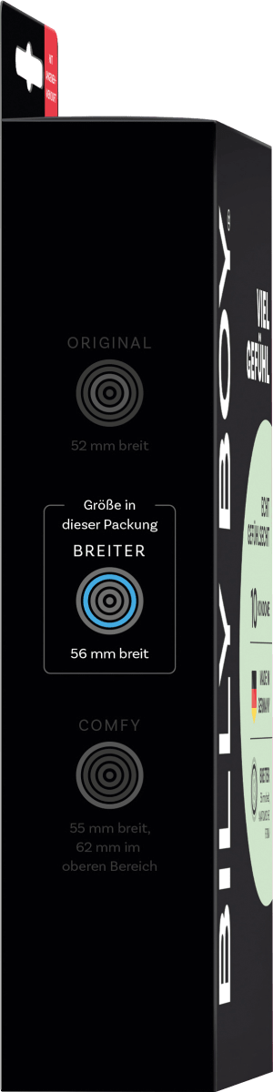 Kondome Viel Gefühl, Breite 56 mm, 10 St