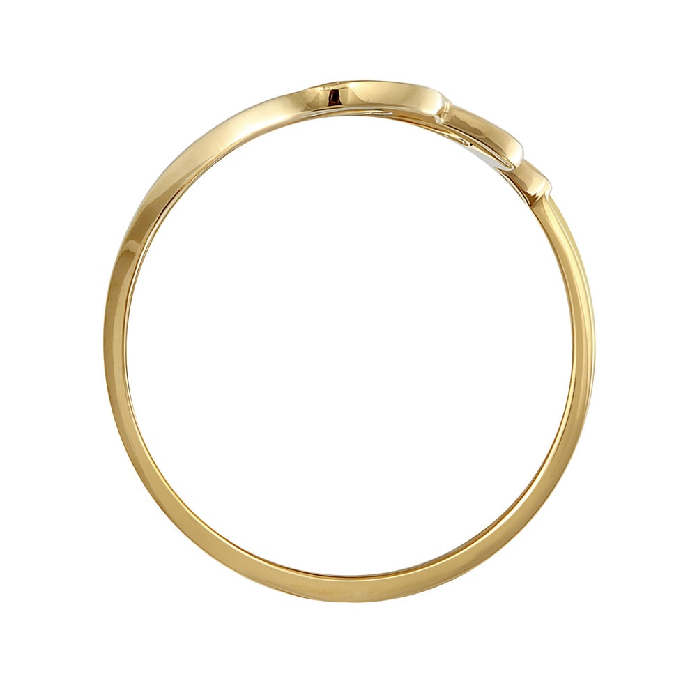 Nenalina Nenalina Bague Femmes déclaration basique vague géo en argent sterling 925 Bague