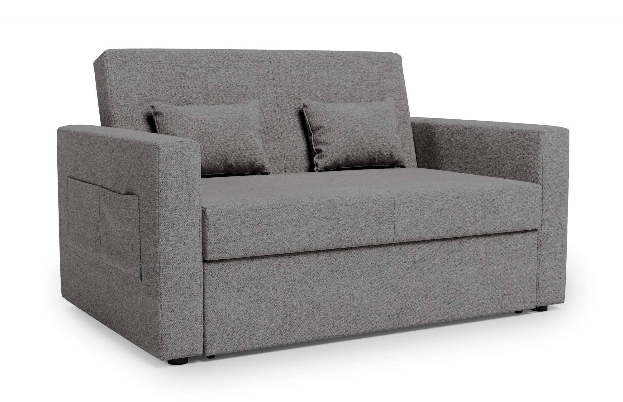 INOSIGN Schlafsofa Ravena, kompaktes 2-Sitzer Sofa, mit Bettfunktion
