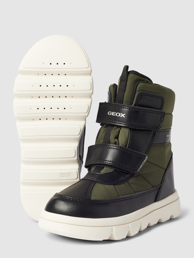 Stiefel mit Klettverschluss Modell 'WILLABOOM' in khaki