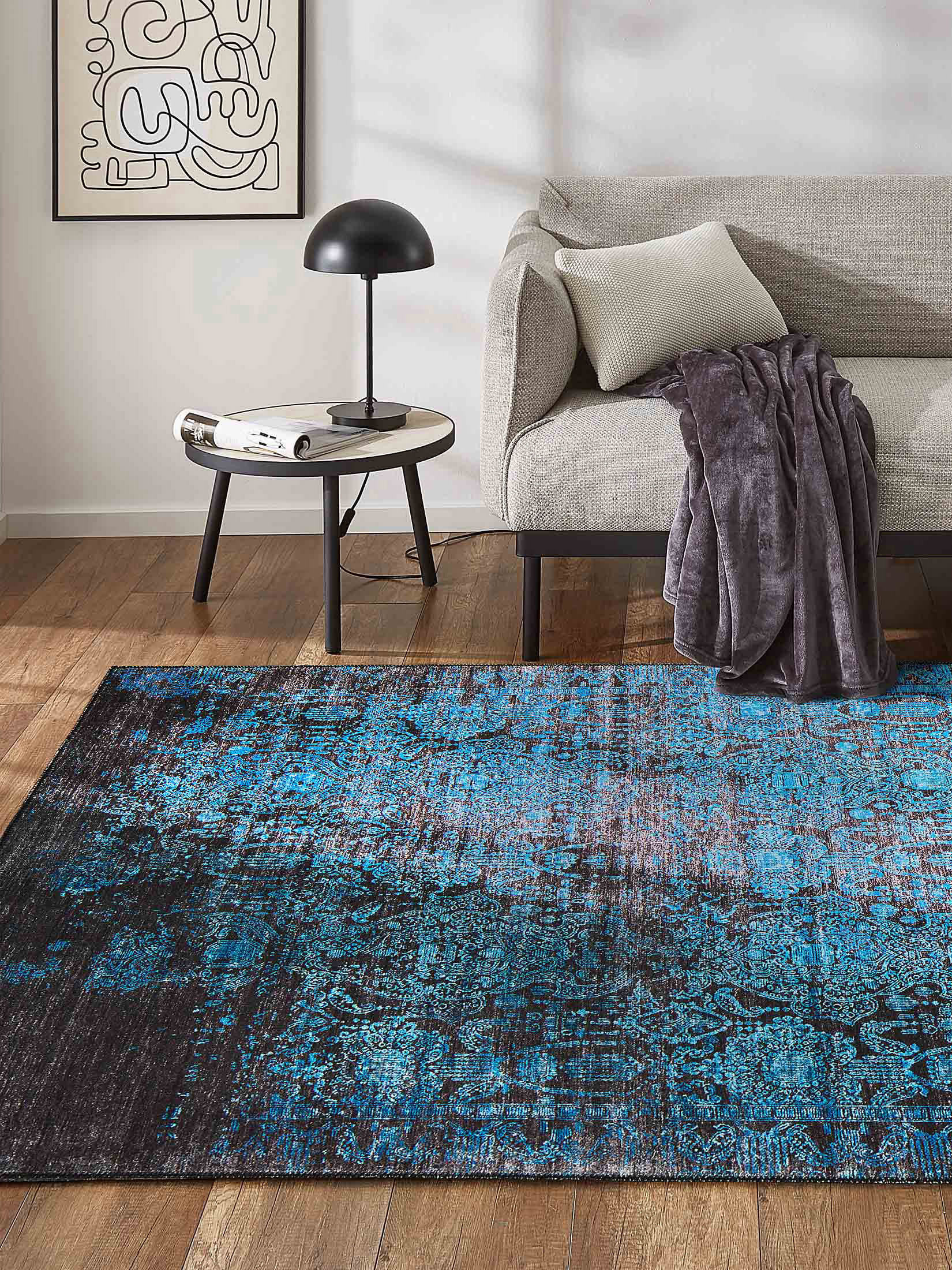 Escape Vintage-Teppich, Ocean