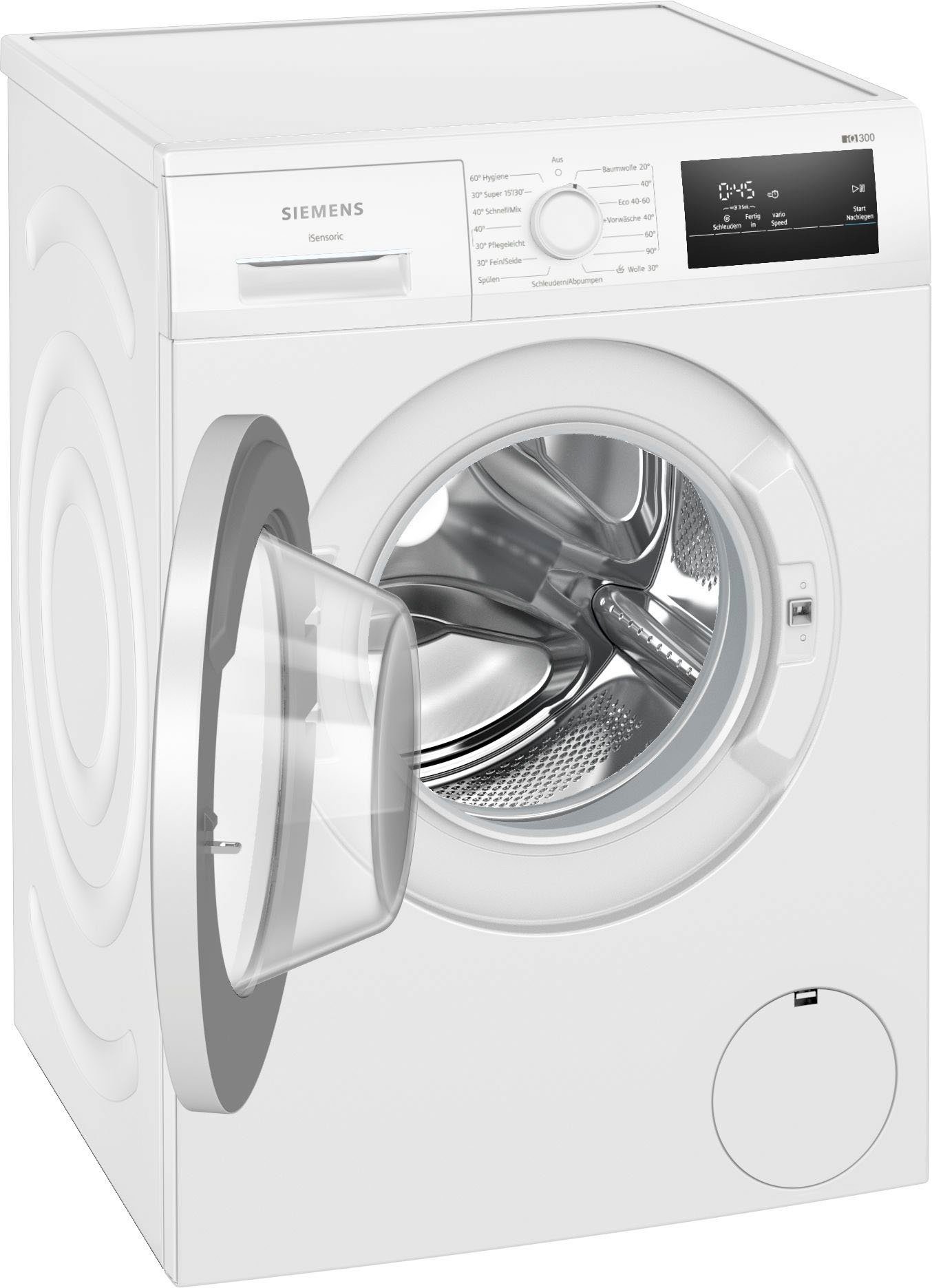 SIEMENS Waschmaschine iQ300 WM14N0A3, 7 kg, 1400 U/min