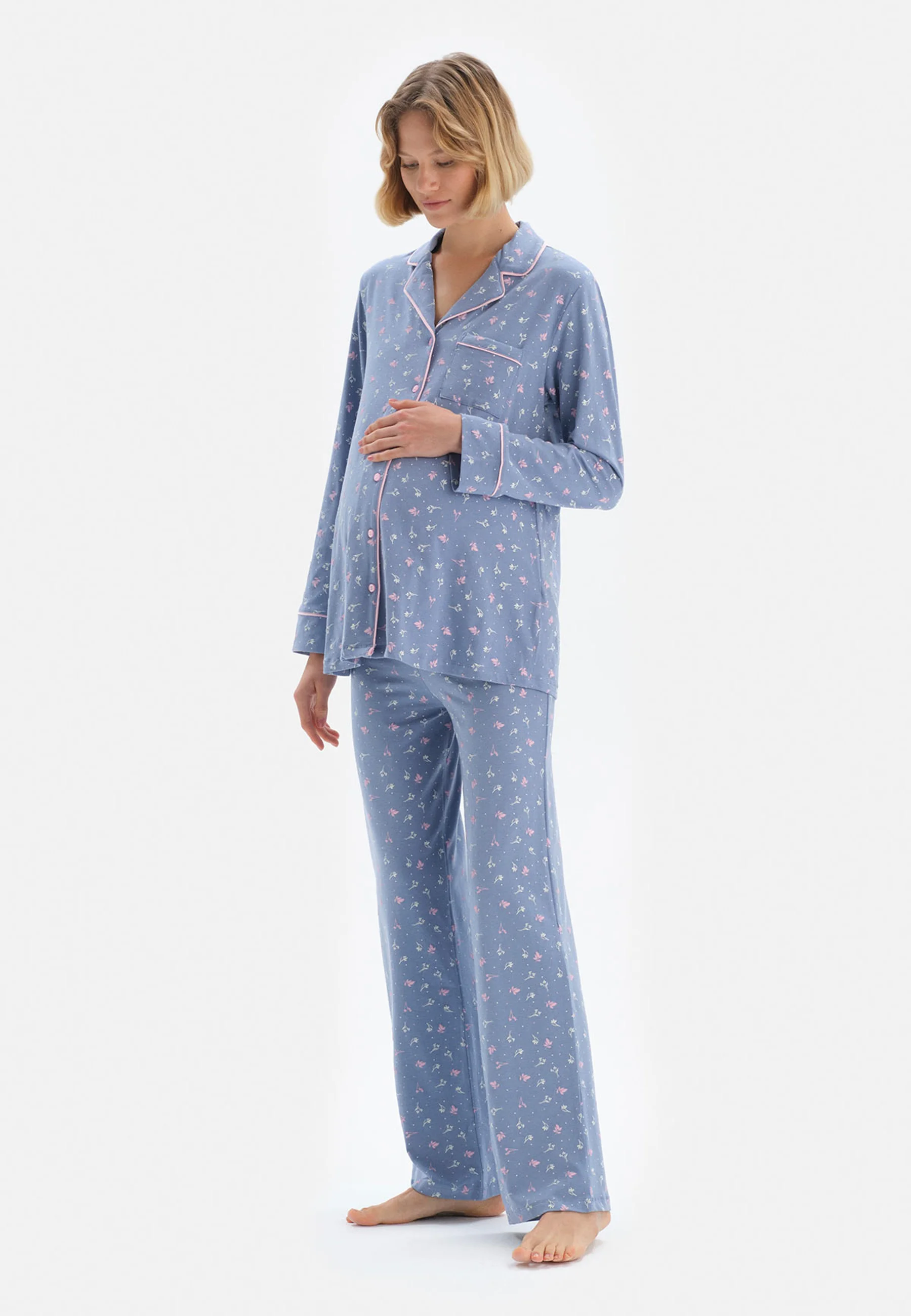 DAGI SET MAMA MATERNITY - Pijama