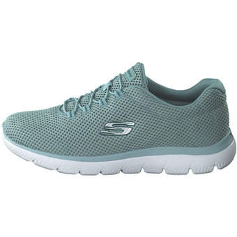 Skechers Summits Slip On Sneaker in türkis