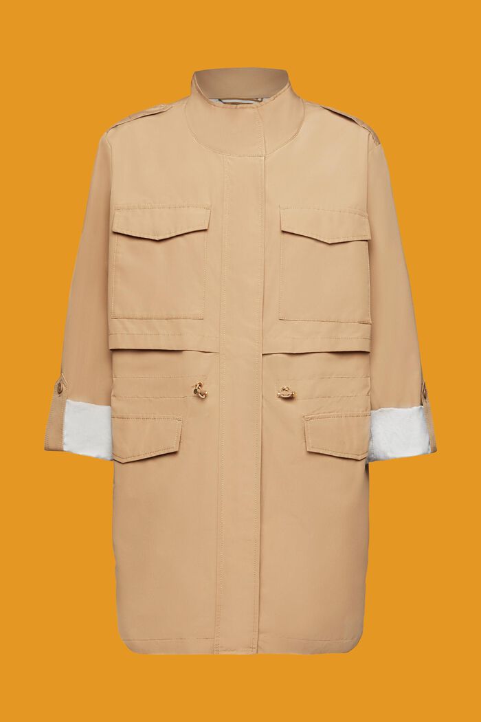 Trenchcoat mit Stehkragen