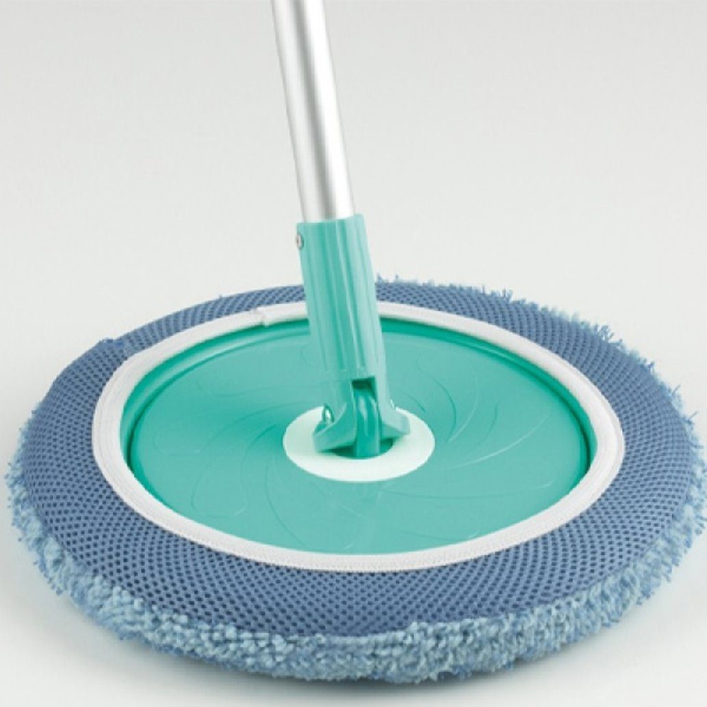 DS PRODUKT Wischmopp, 2x Ersatzmop Poliermop Mopköpfe für Spin & Go Wischmop