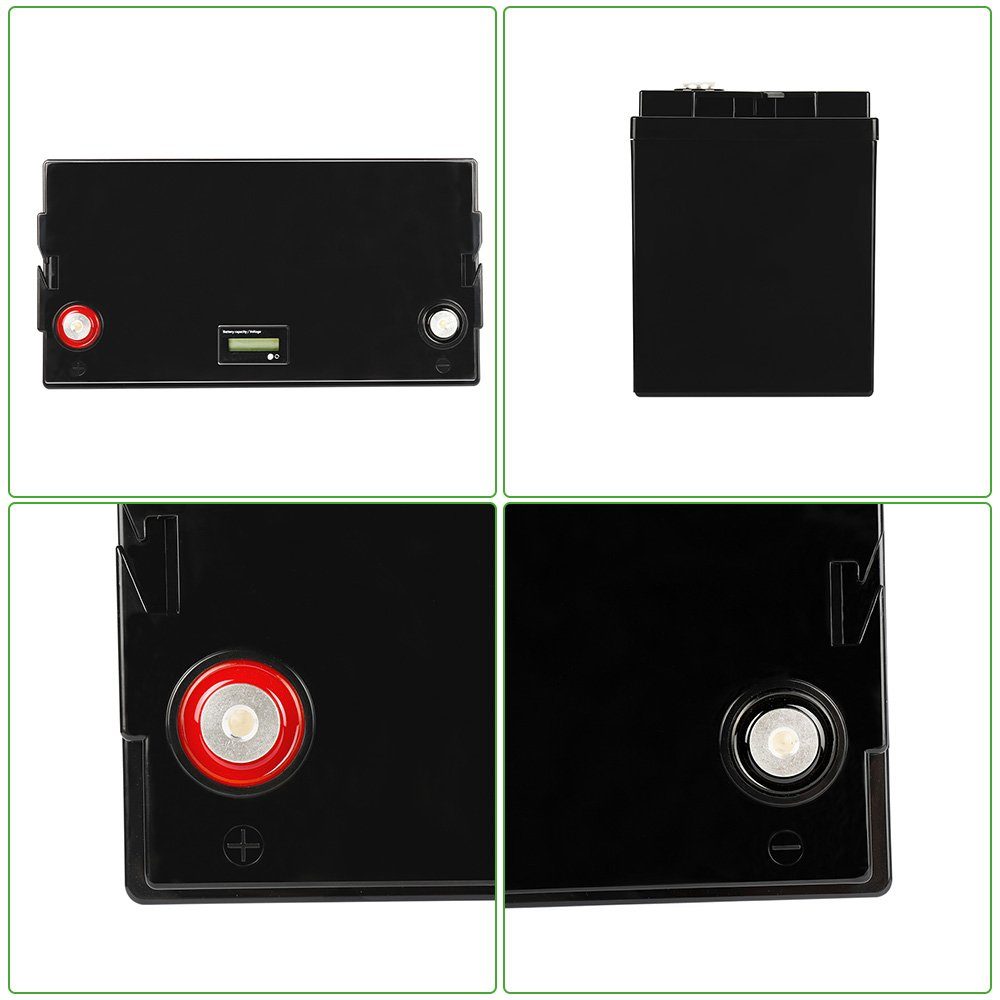 Tidyard Stromerzeuger 12V 100AH LiFePO4-Akku,Akkus und PowerBanks,Leichtgewicht Batterie, (Energiespeicherbatterie, LiFePO4 Batterie Powerstation für Stromausfall, Reise,Camping,Angeln), Notstromversorgungen,Max. Last-/Wechselrichterleistung: 1280 W