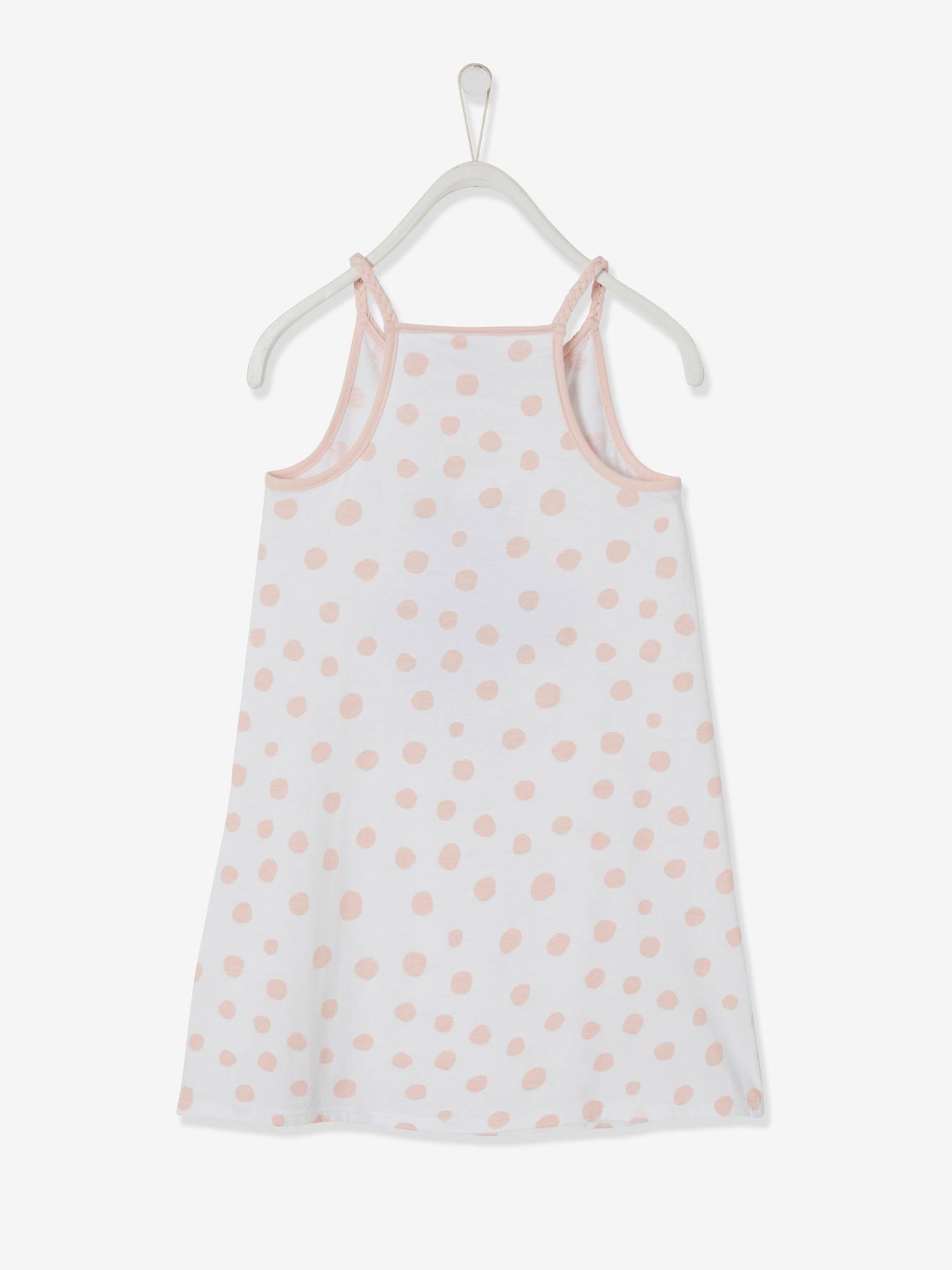 Minnie Kinder Sommerkleid Disney MINNIE MAUS - weiß bedruckt