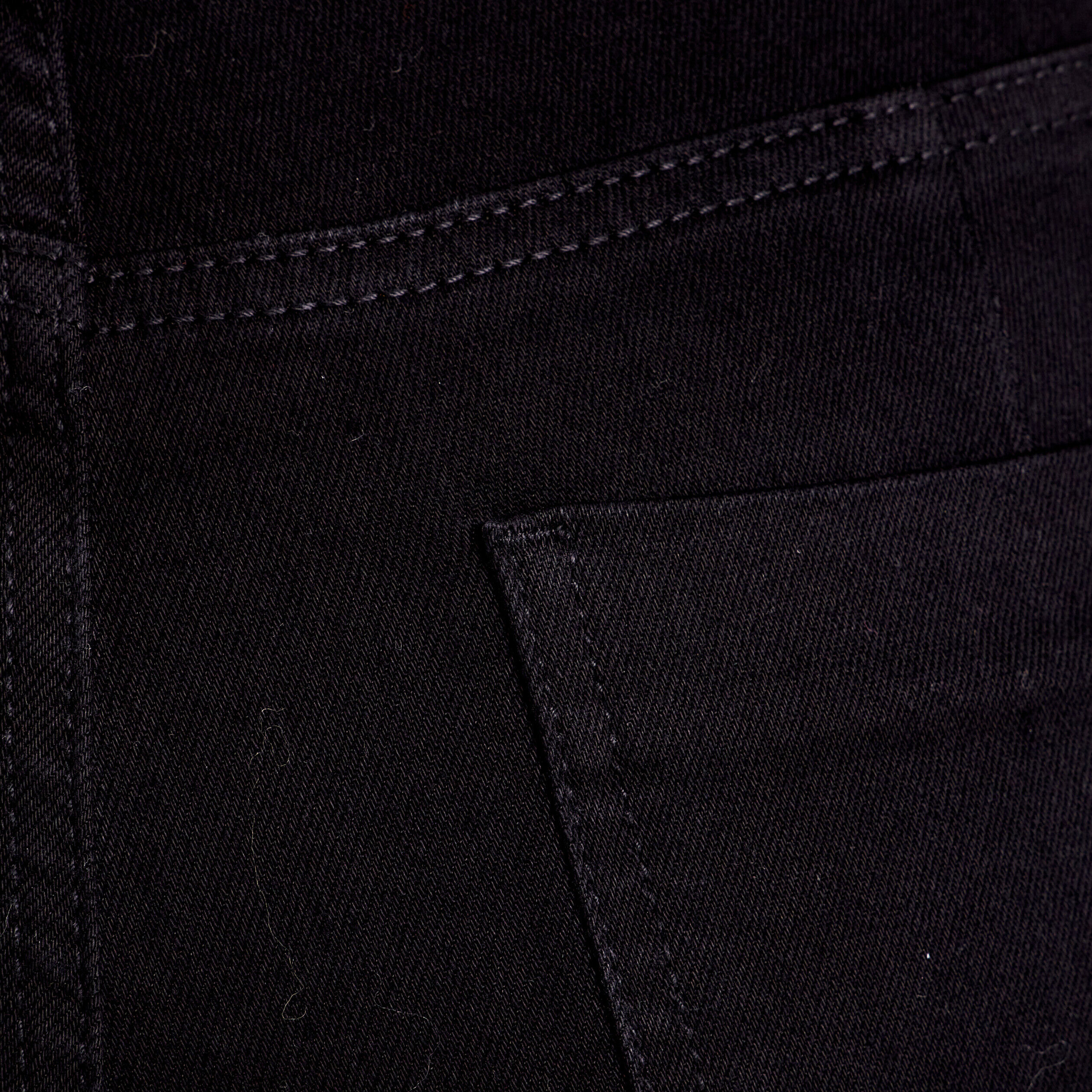 Jeans bootcut avec pattes denim noir femme | Cache Cache
