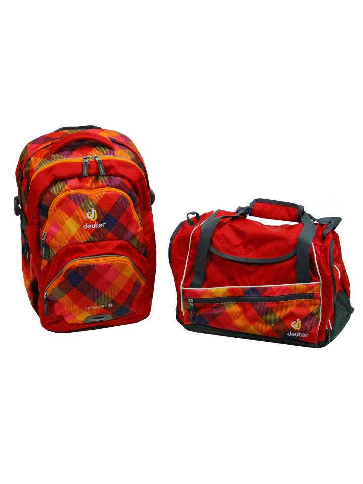 Deuter Schulrucksack-Set Ypsilon berry crosscheck in rot günstig kaufen onesize