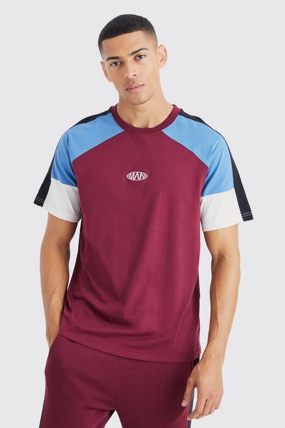 Man Colorblock T-Shirt