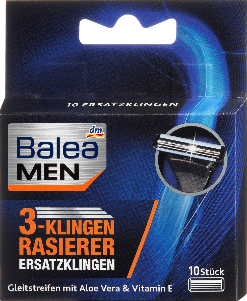 Rasierklingen, 3-Klingen Rasierer, 10 St