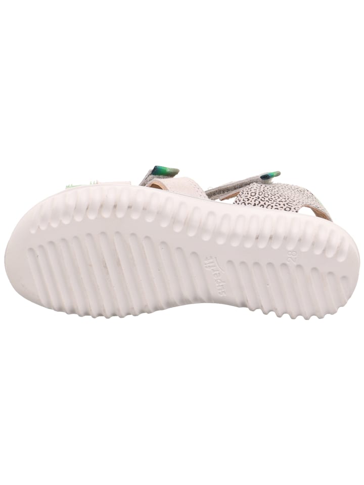 superfit Sandale SPARKLE in Weiß/Hellgrün günstig kaufen