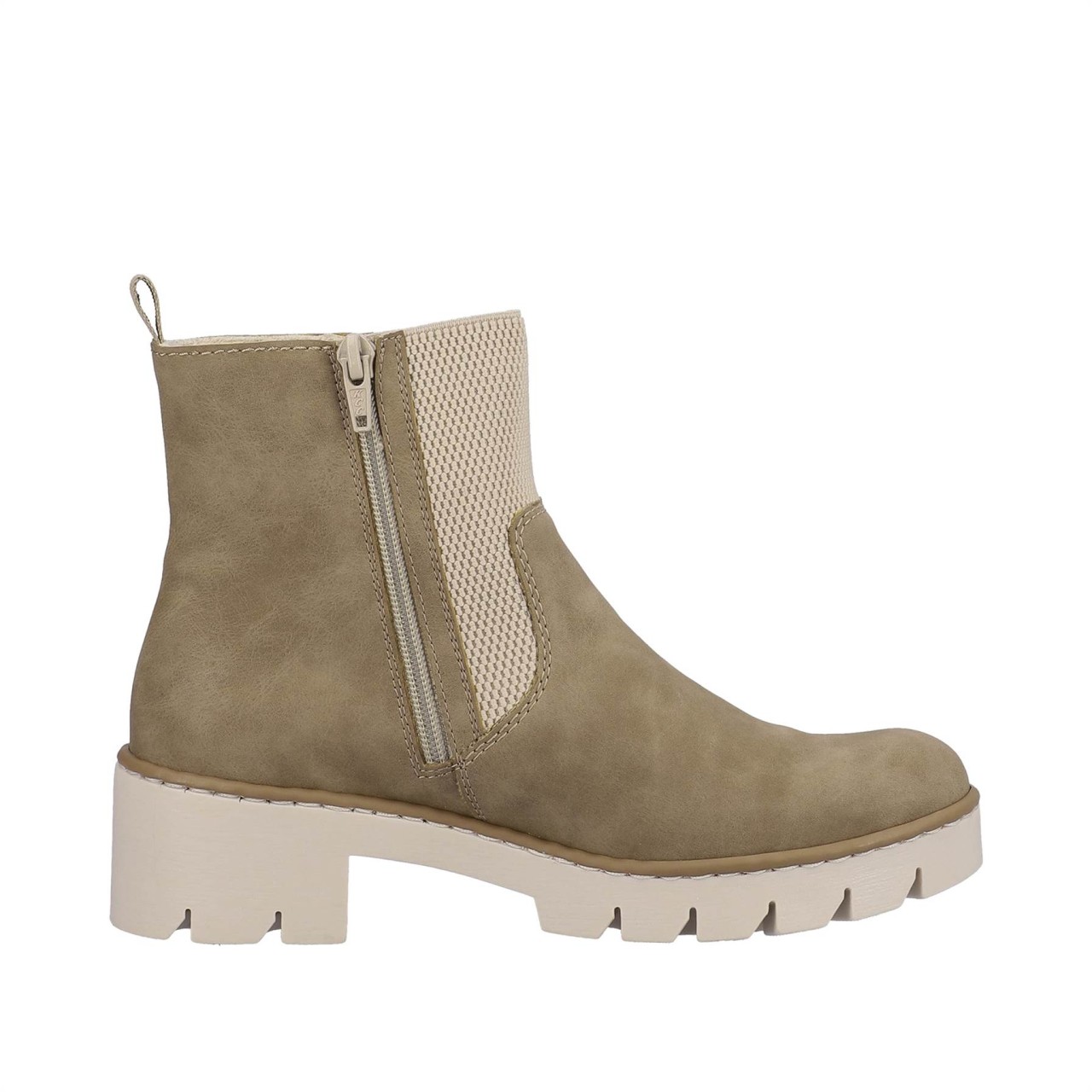 RIEKER Stiefeletten beige