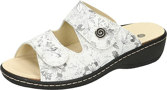 DR. BRINKMANN Komfort Sandalen weiss