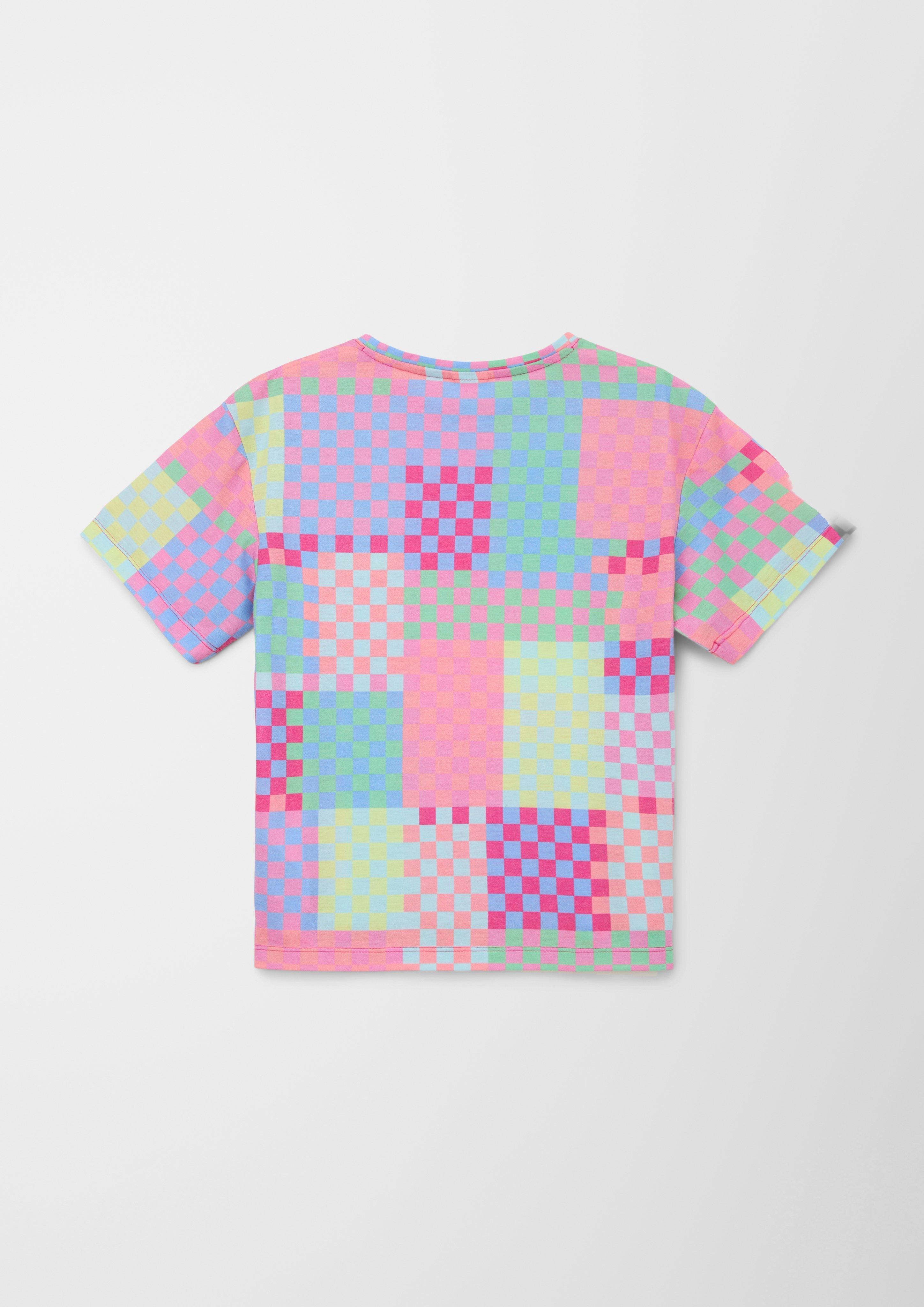 Boxy-Shirt mit Sublimation Print  2130479-44A4