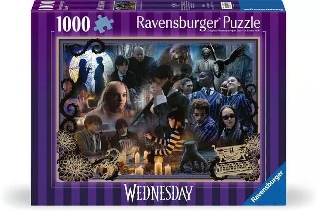 Puzzle 1000 Teile - Wednesday: Best of Season 1