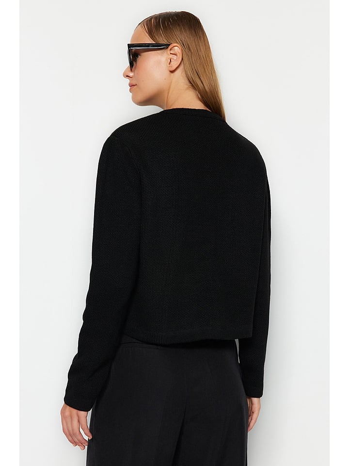 trendyol Cardigan in Schwarz günstig kaufen