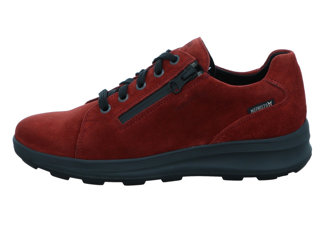 MEPHISTO Freizeit Schnürer rot